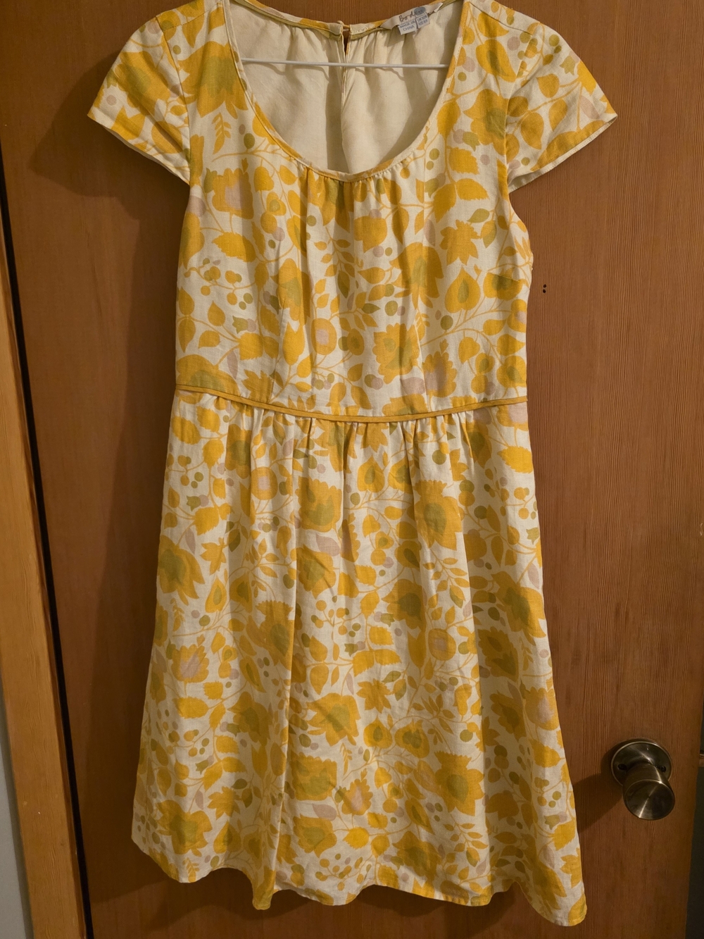 Boden Floral Print Dress - Size 10